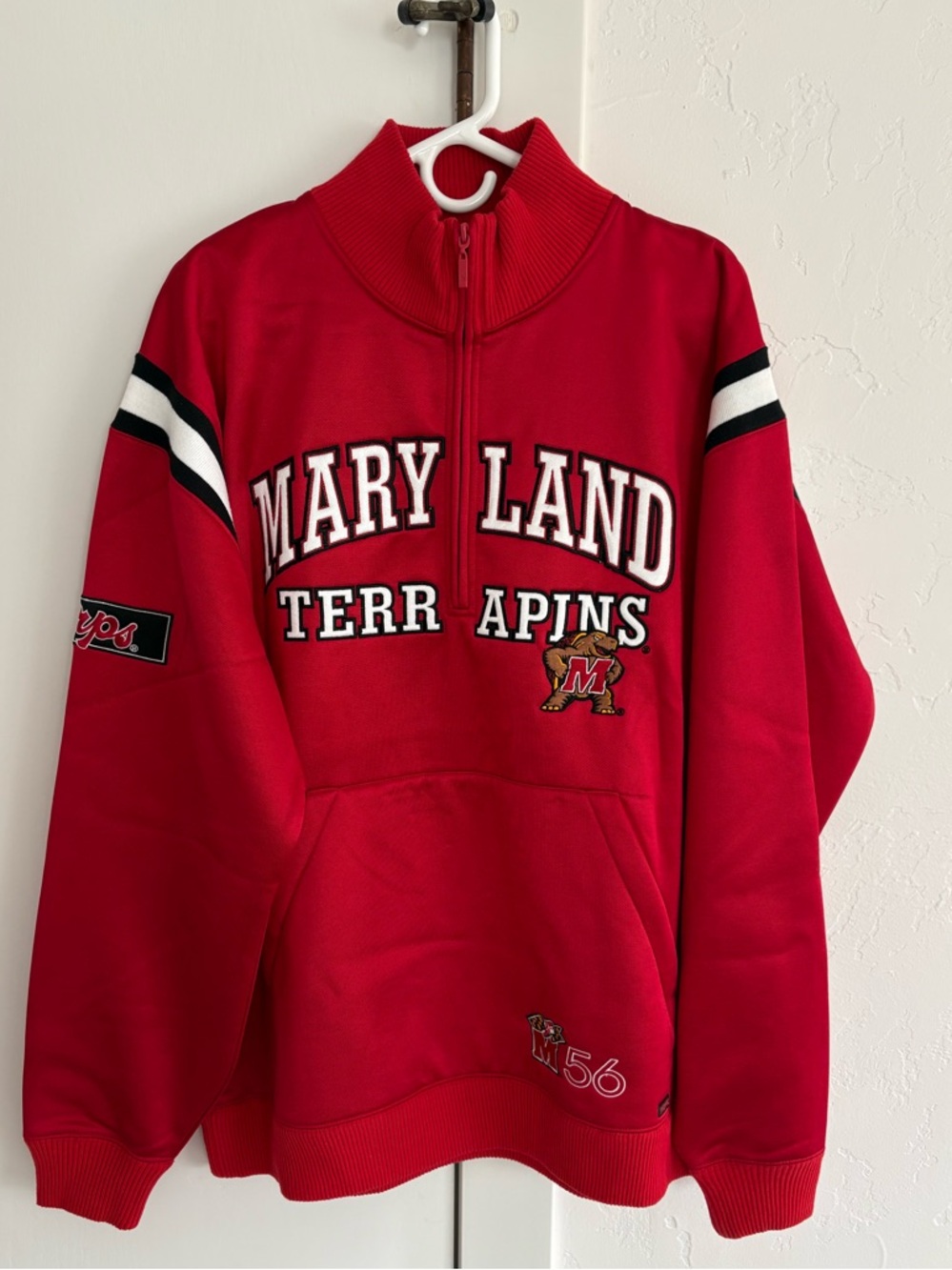 Vintage Jansport MARYLAND TERRAPINS Quarter Zip Pullover